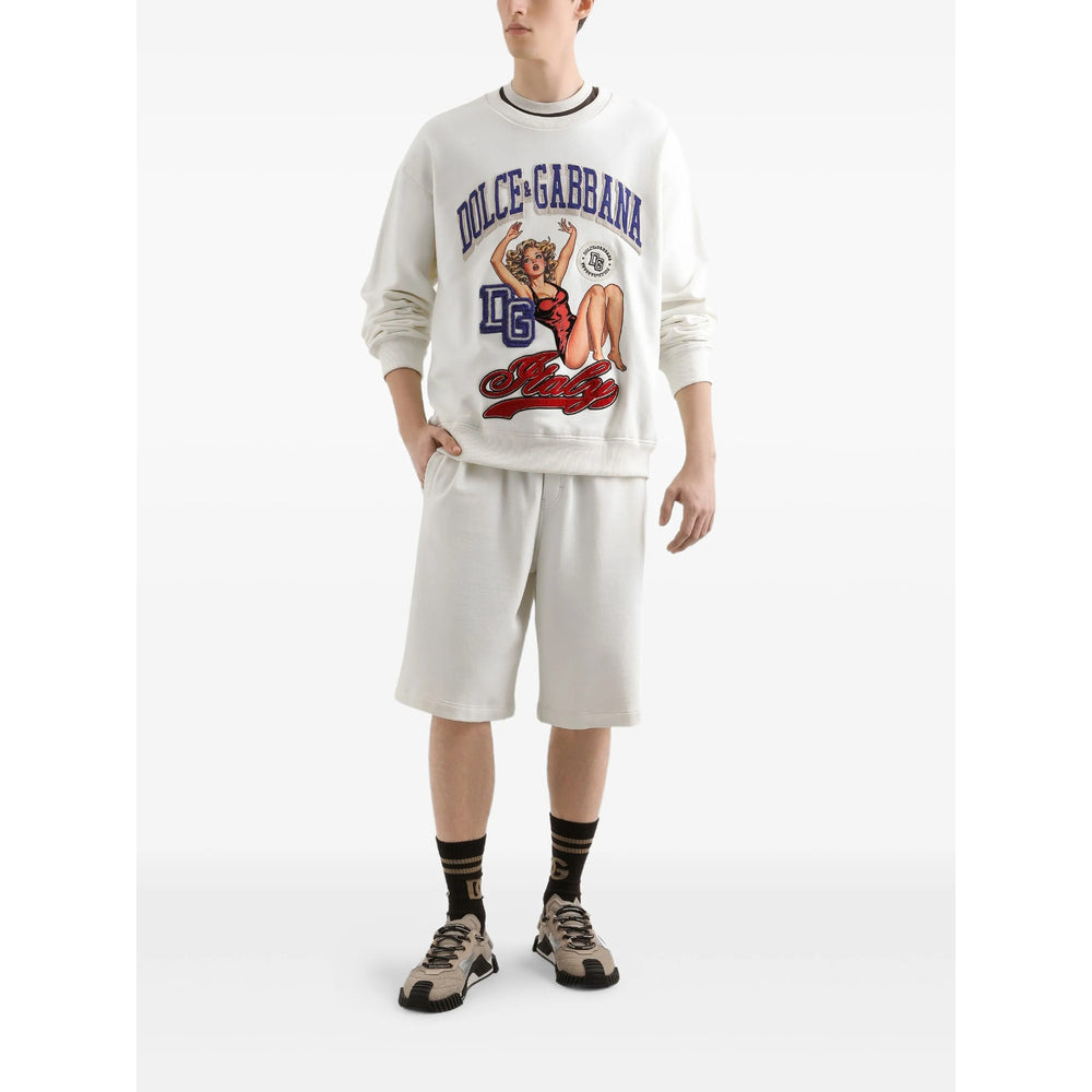 Dolce & Gabbana Felpe - Bianco | 746cd20af86e17a97e23635a51449a8baad88c19