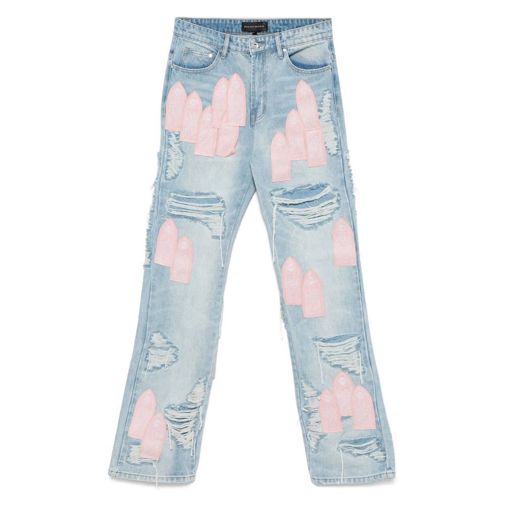 Who Decides War Jeans - Blu, Rosa | 3efa115d4424d416f286589512776ccf57b2a04c