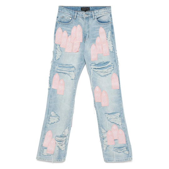 Jeans Blu, Rosa