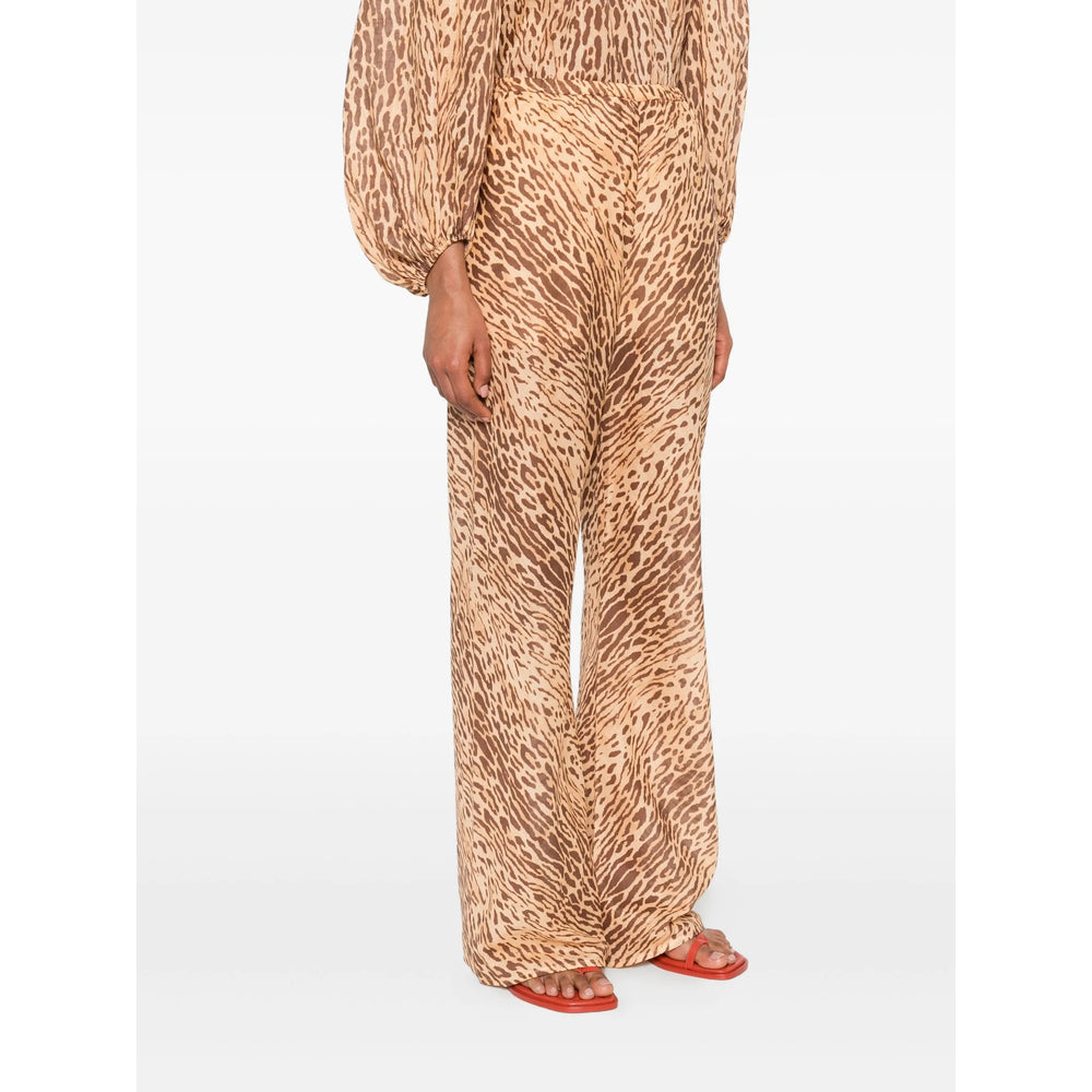 Zimmermann Pantaloni - Neutri, Marrone | 26b49a0db354a47ddf6ad767b33b7ecef0639955