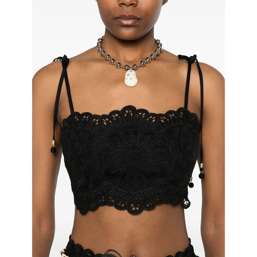 Zimmermann Top - Nero | ee82232a113800794955401d3985d2206efa7b79