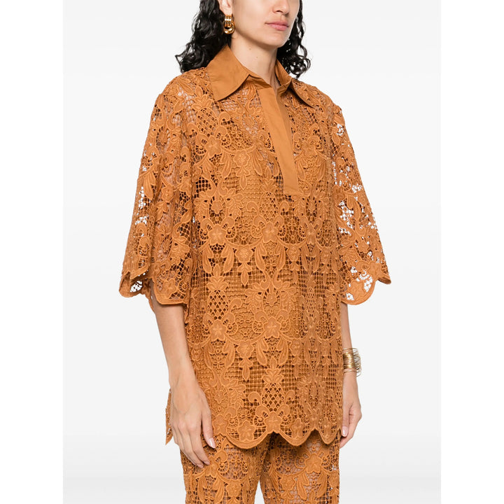 Zimmermann Top - Marrone | 1df965f50c7247bb877a2b495cd33ee0532c2ad7