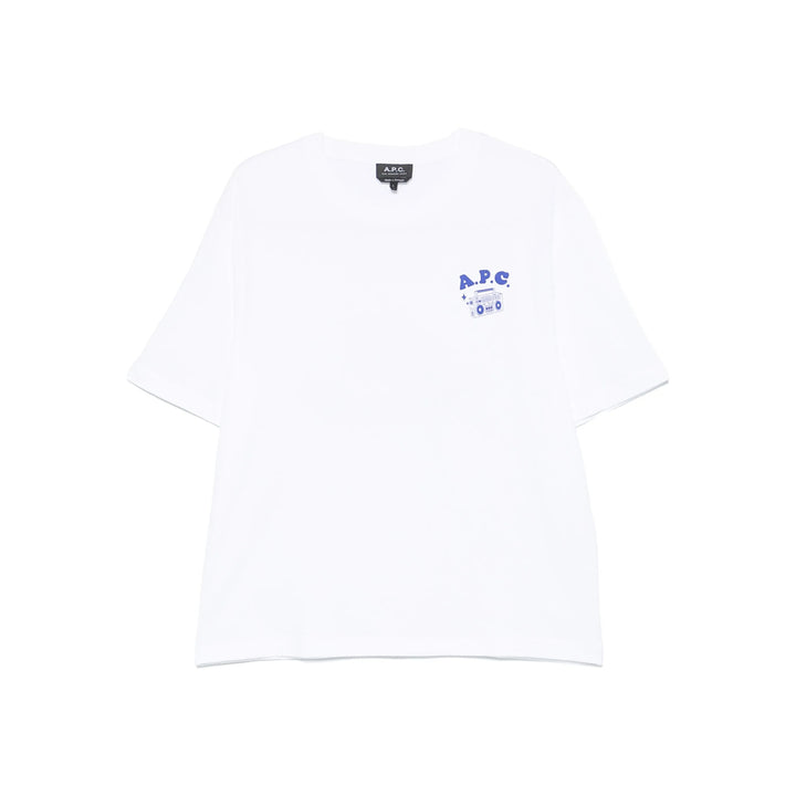 A.P.C. T Shirt - Bianco | adfbe66e121100ef8aa2b370856eb7411bf33c30