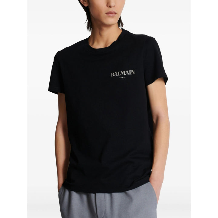 Balmain T Shirt - Nero | 4801cd99b17bfa44dd89817fa4d24cc723776aa0