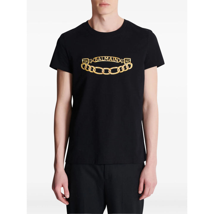 Balmain T Shirt - Nero | f08b786b3e1e34e0d1430e91a5b49f07e81ced42