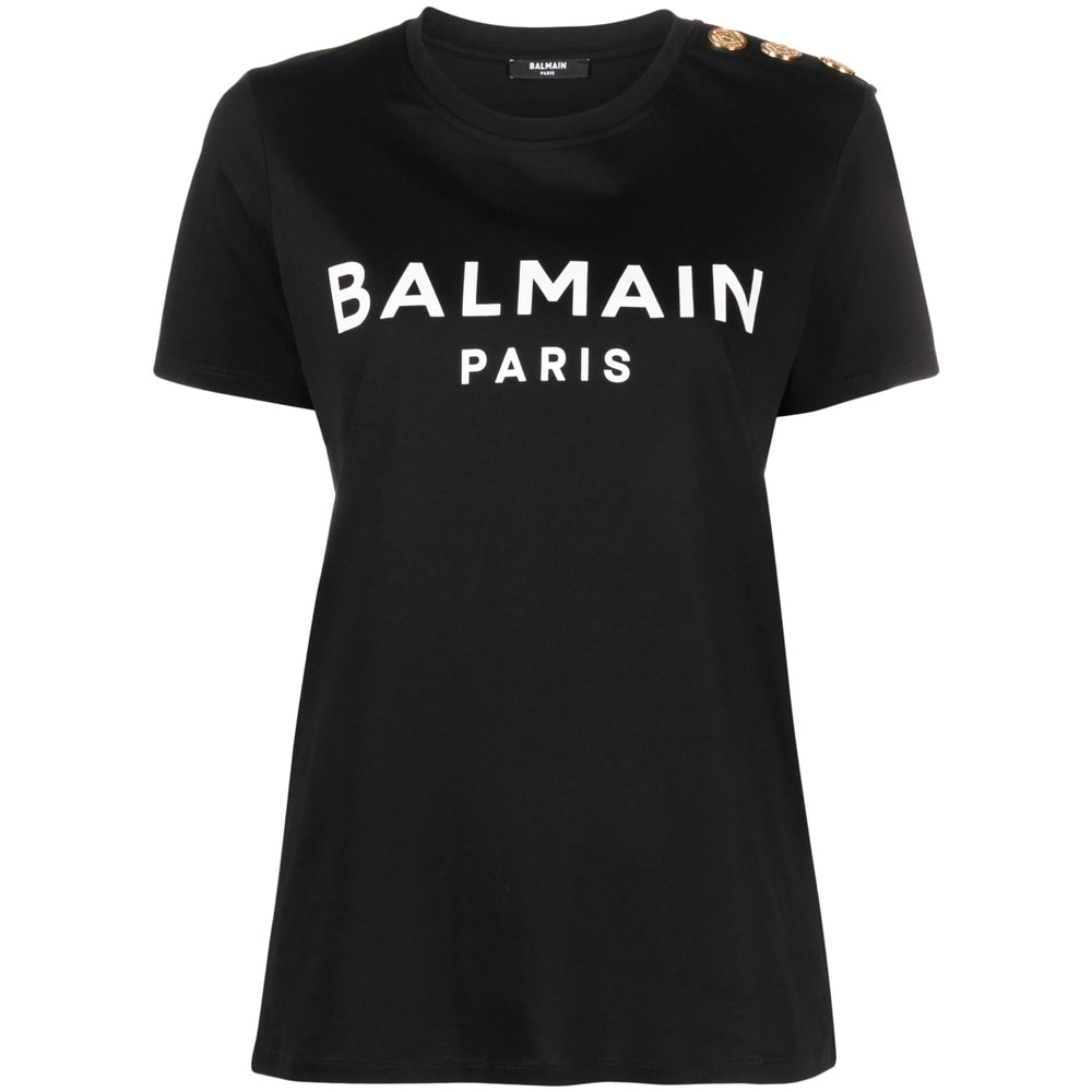 Balmain T Shirt - Nero | 4a4ea8e812580d69337c5a8d7adc0ff8fc474282