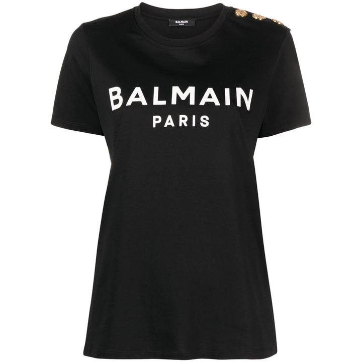 Balmain T Shirt - Nero | 4a4ea8e812580d69337c5a8d7adc0ff8fc474282