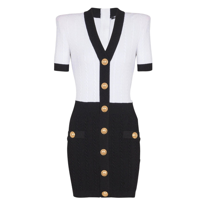 Balmain Abiti - Bianco, Nero | 47969a581a46867dc3afd485a1f7c97581e5197b