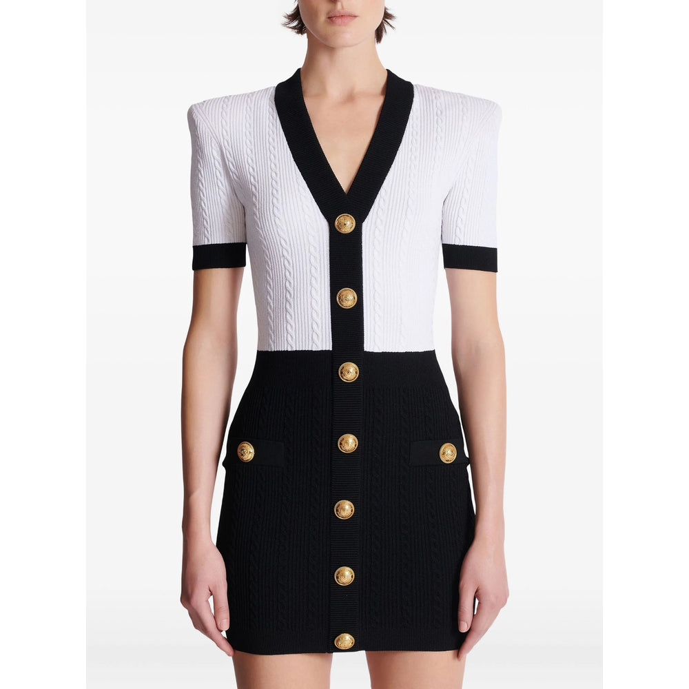 Balmain Abiti - Bianco, Nero | 0e0e6ae1439074d9b3796ff8ff4a417c3793acd5
