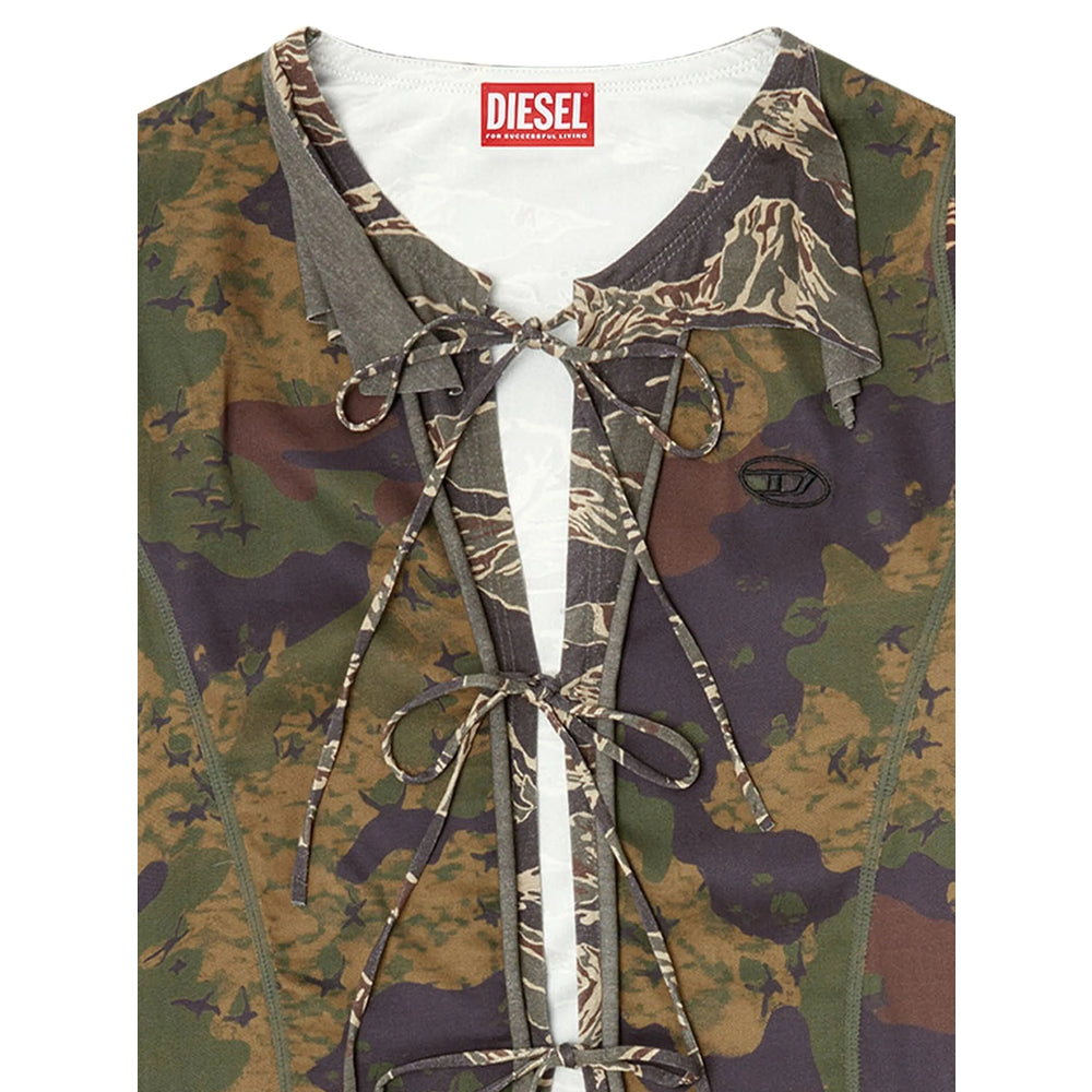 Diesel Top - Verde, Marrone | acfeaf9e03ca074290d4de29419f99144029ee1c