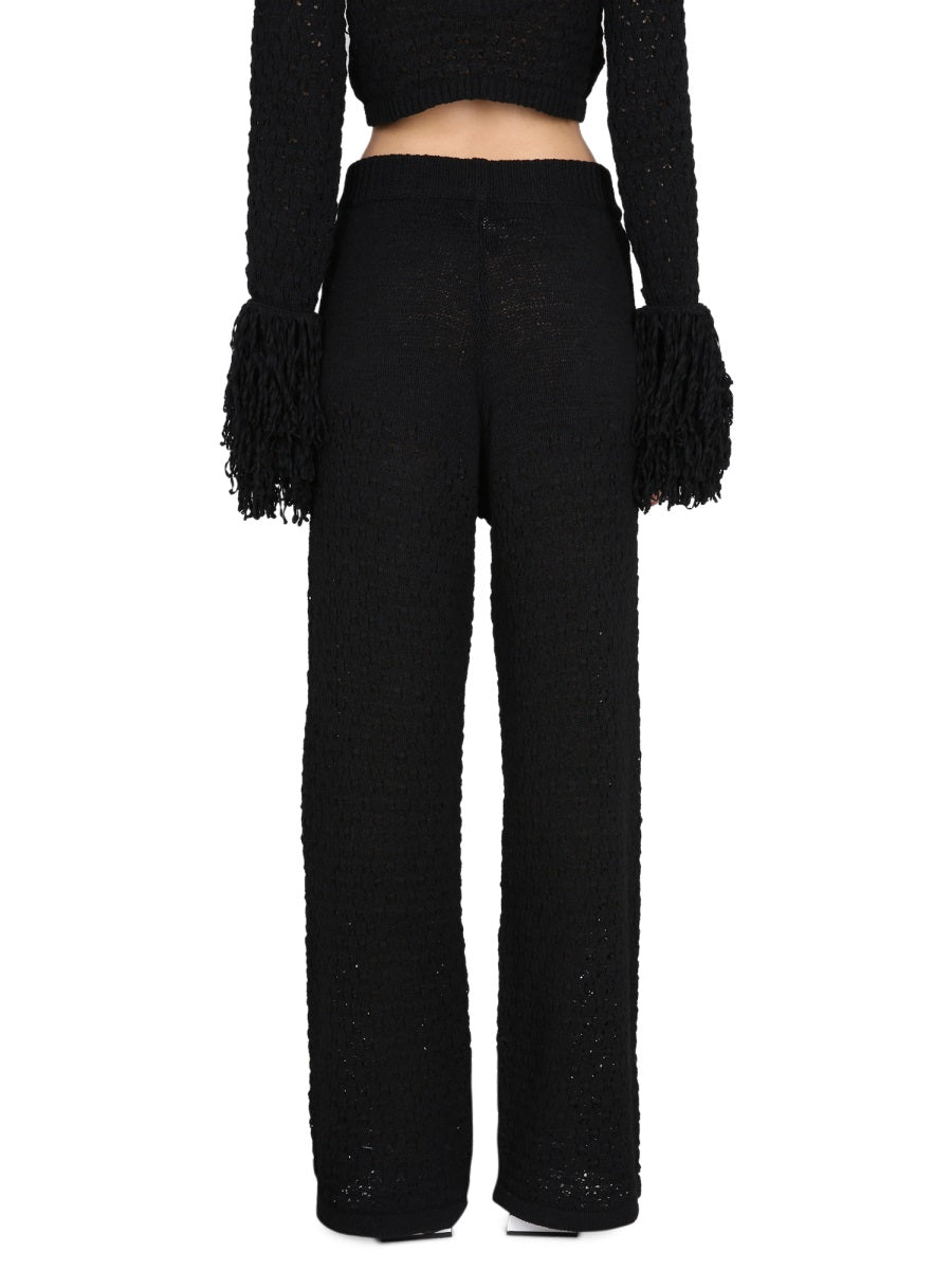 Rotate Birger Christensen Pantaloni - Nero | Wanan Luxury
