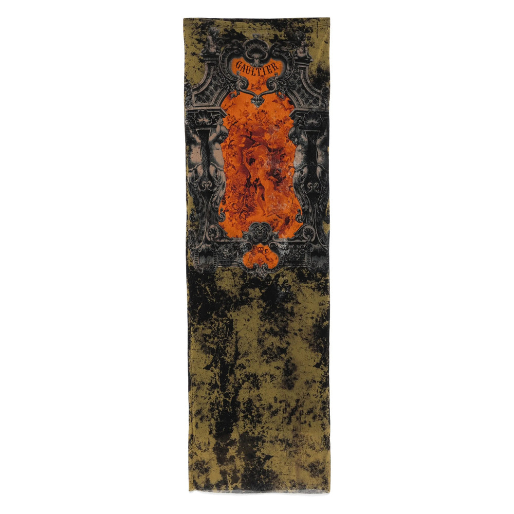 Jean Paul Gaultier Gonne - Orange/Green | 199b3d61555ff207754e73ba848f9a40f467070f