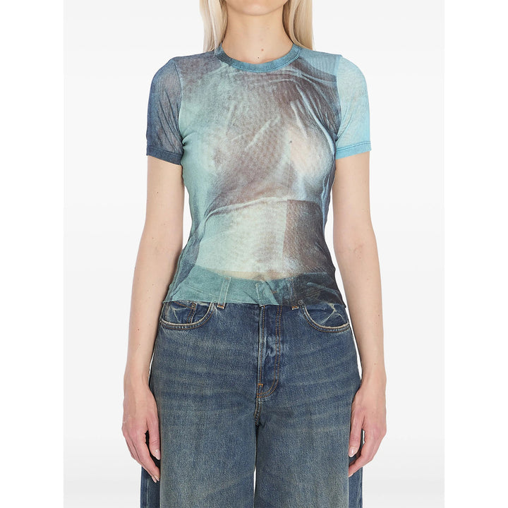 Jean Paul Gaultier Top - Blu, Grigio | 5717fdf89aea6d43837f54cfdb40289906cd1e48