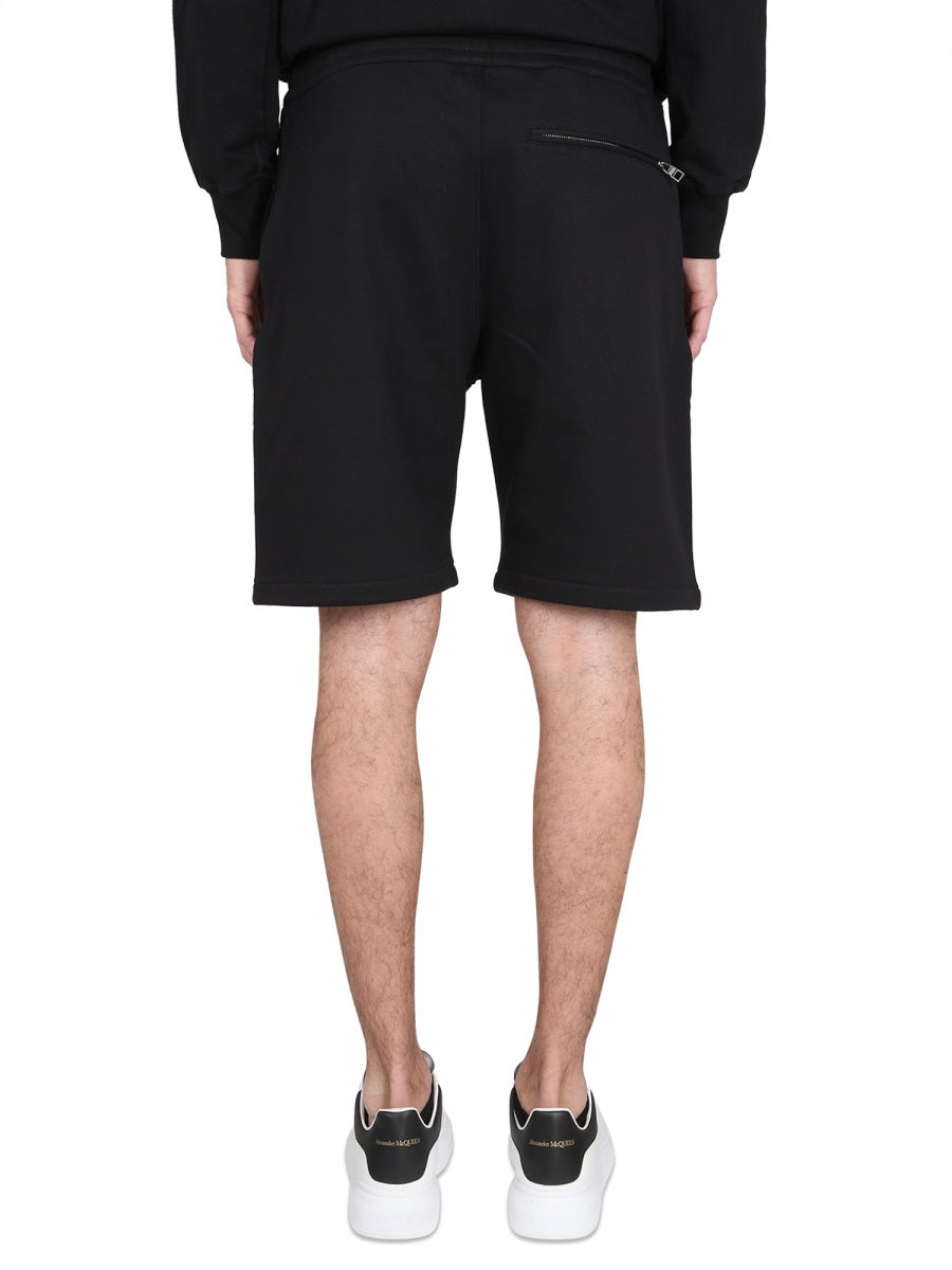 Alexander Mcqueen Shorts - Black | 4151364a20b05b37d8687c1ce5ea22f9a1f12622