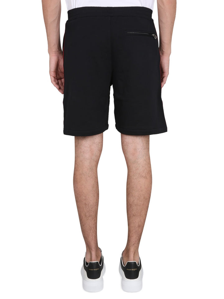 Alexander Mcqueen Shorts - Black | 1a0d2049dc71ca5bc735670b2c49c8d0ff0c454a