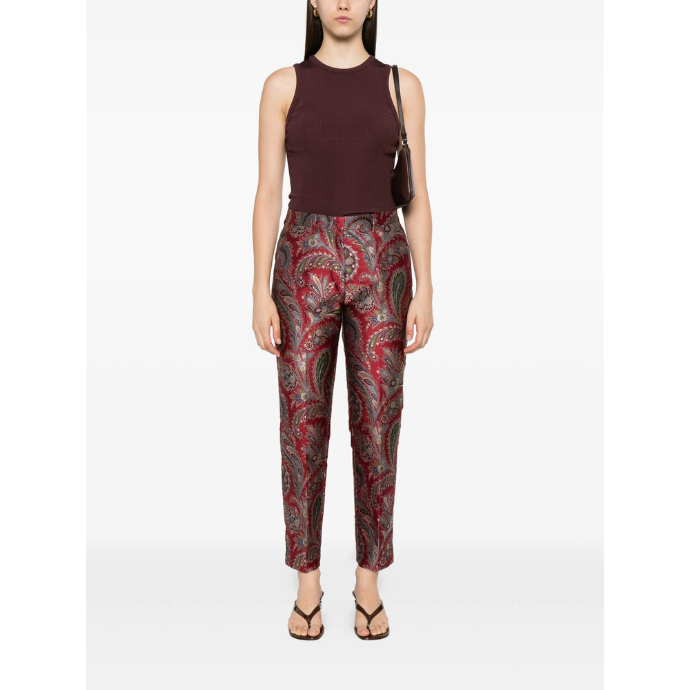 Etro Pantaloni - Rosso, Blu | 6c6ebd23aef8b5dc383afbb9c8d4b66024068686