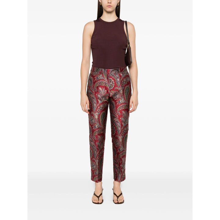 Etro Pantaloni - Rosso, Blu | 6c6ebd23aef8b5dc383afbb9c8d4b66024068686