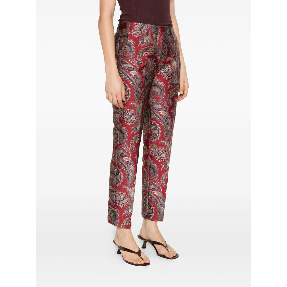 Etro Pantaloni - Rosso, Blu | 40f0e16dacc1050743d47a4bb083274eb8dc1657