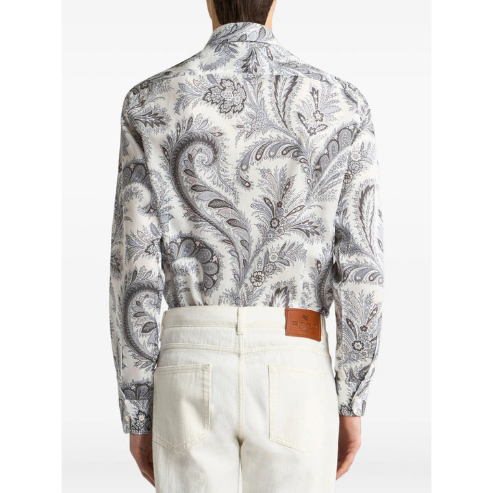 Etro Camicie - Grigio, Bianco | 95f3efd0d5c1c1534bd764571ba98b9403ccd90b