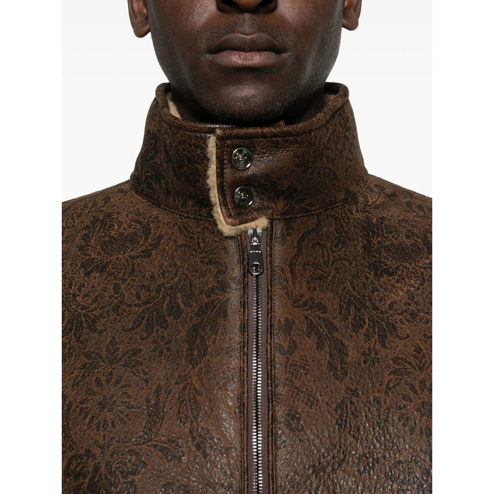 Etro Leather Outerwears - Marrone | 6a57bb8350ddadd65921cffb73592d71d41f5e3d