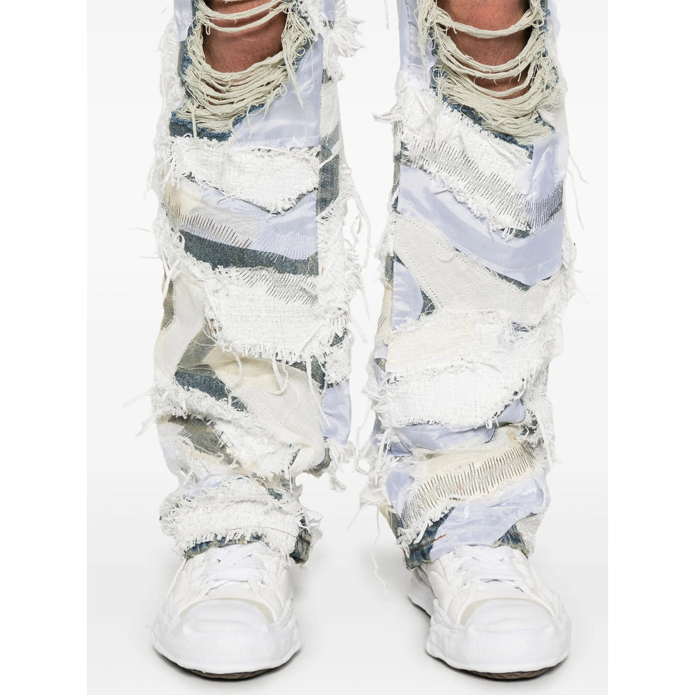 Who Decides War Jeans - Bianco, Blu | 4cf60647687d6e2c565040742a80e8b68fad684c
