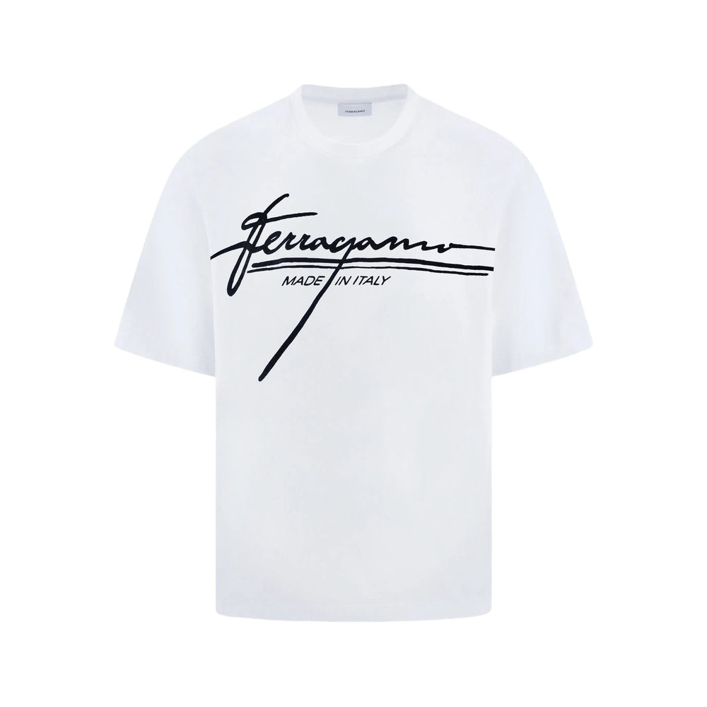 Ferragamo T Shirt - Bianco | dd7af49f8b705a995d2271296d36f227366c6472