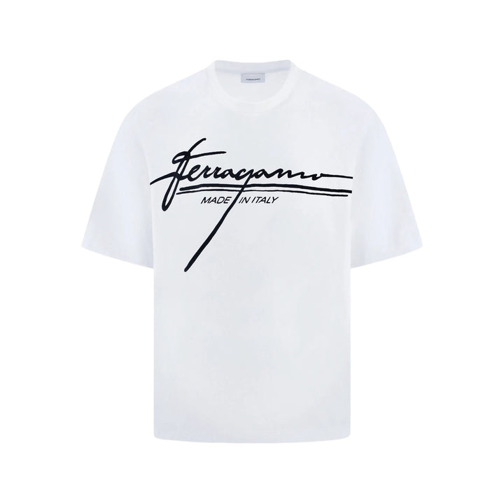 Ferragamo T Shirt - Bianco | dd7af49f8b705a995d2271296d36f227366c6472