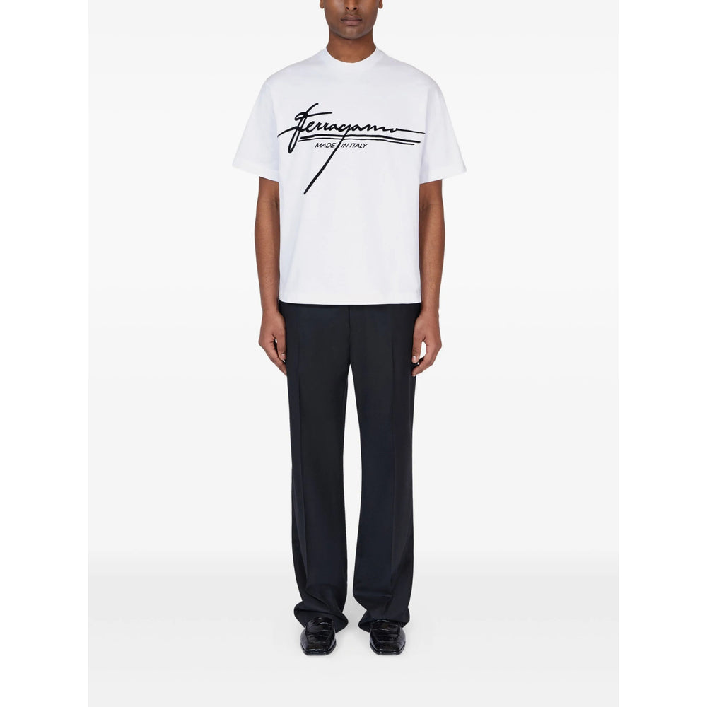 Ferragamo T Shirt - Bianco | de129ddf9d5a13e7709c25299eae3ae39ea9afad