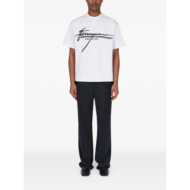 Ferragamo T Shirt - Bianco | de129ddf9d5a13e7709c25299eae3ae39ea9afad
