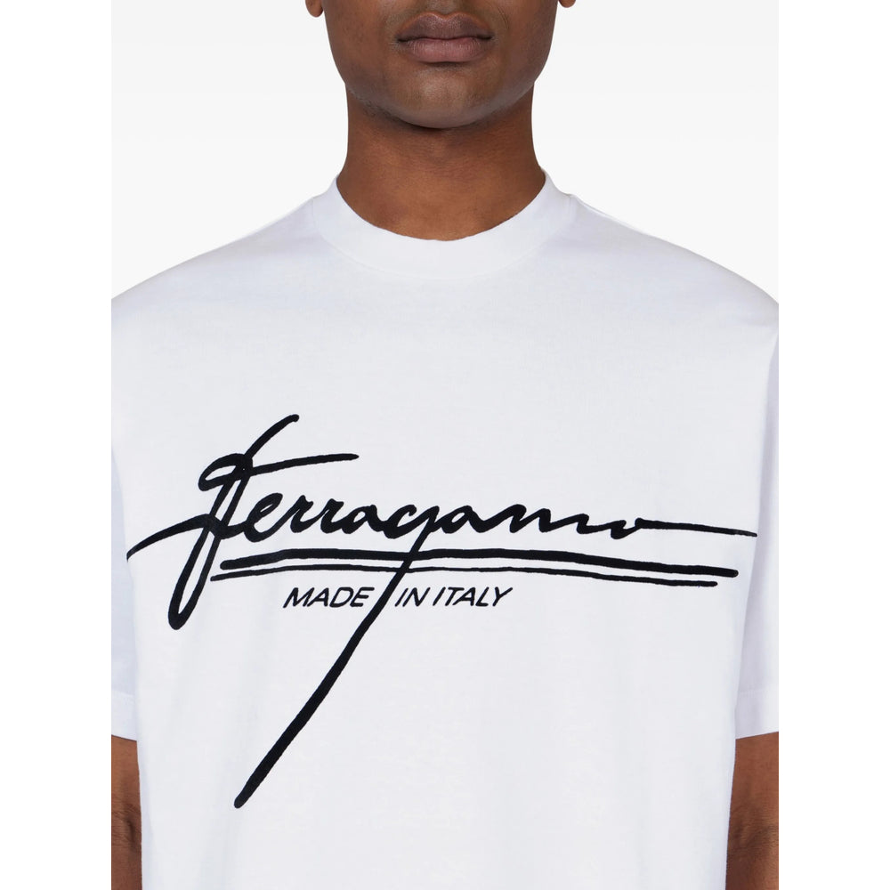 Ferragamo T Shirt - Bianco | 31b1921bedb5f2b9678d4edaa1add79c4be8984b