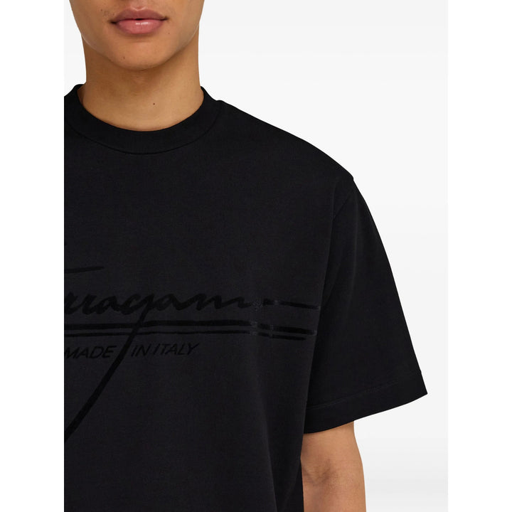 Ferragamo T Shirt - Nero | 6042a012542840497b25e4fafc63c36f9322c8be