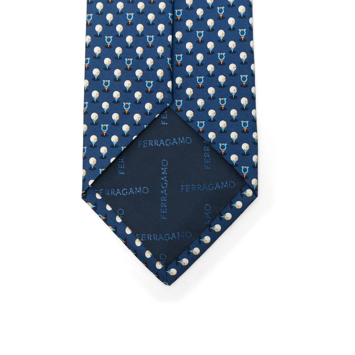 Ferragamo Ties - Blu | 85e360d1ade52f4bee373821caf5b676cd7cb161