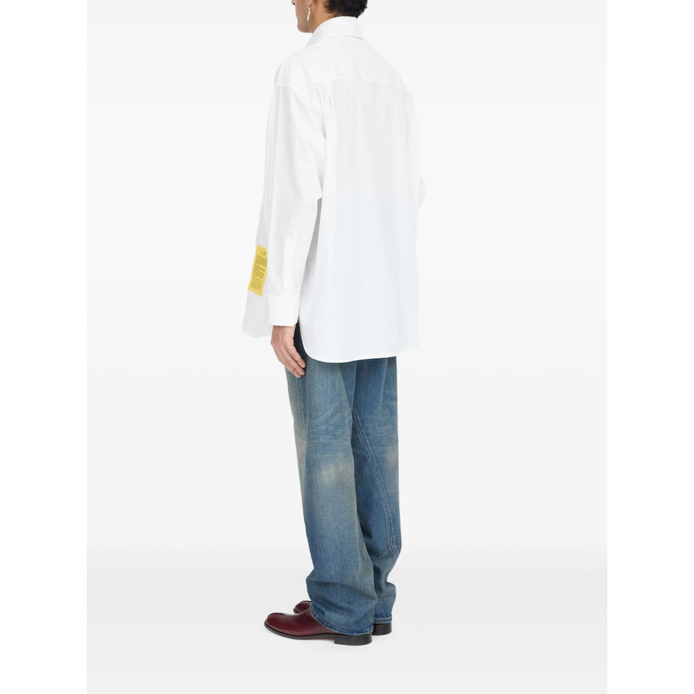 Mm6 Maison Margiela Camicie - Bianco | 7368d1ff8a8a3042bf5f1b0c325f9b59e4aaa7c4