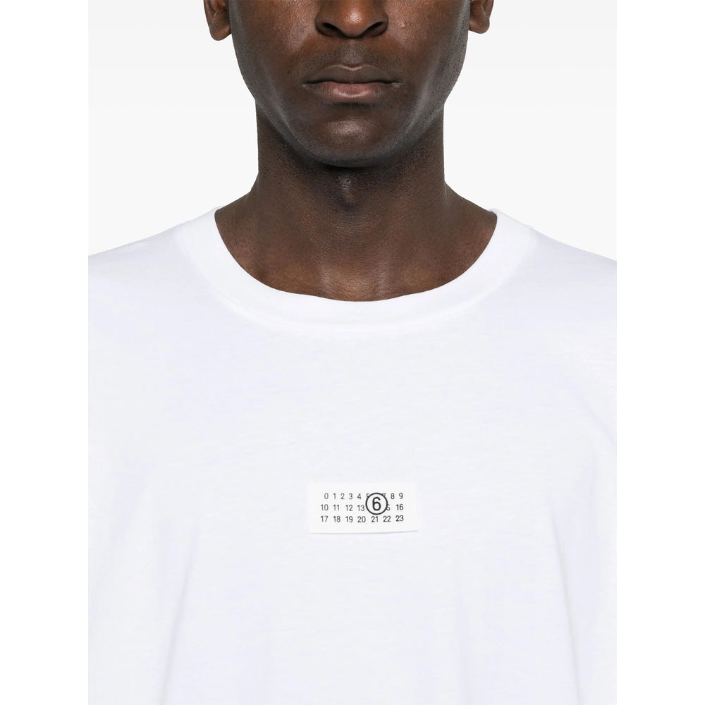 Mm6 Maison Margiela T Shirt - Bianco | 85d75e6b28afbefa8e632adb92ca13ab91731b27