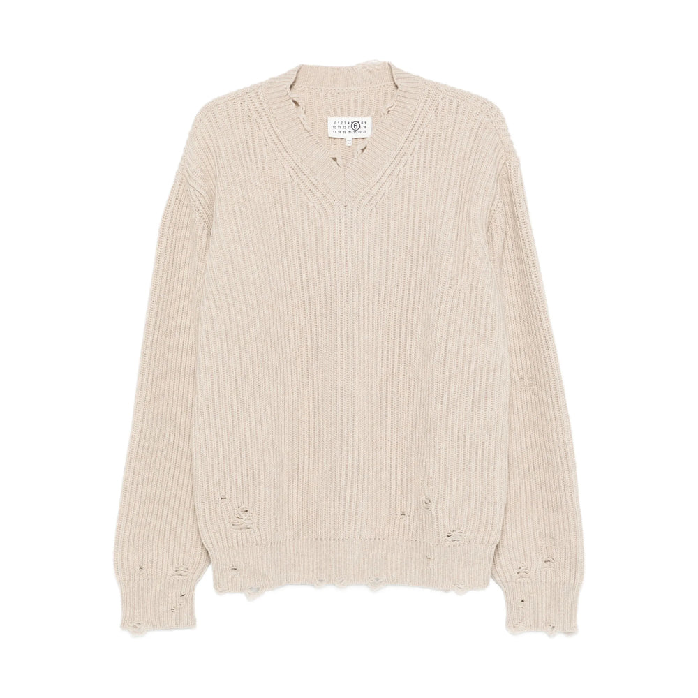 Mm6 Maison Margiela Maglioni - Neutro | af274c95afdfa256a0e4c6228f0b7056b13b02f2