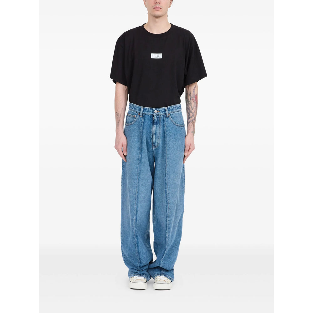Mm6 Maison Margiela Jeans - Blu | 9a260ba8aa9280251dde726032a8dc7624b193fd