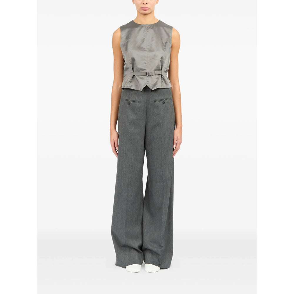 Mm6 Maison Margiela Waistcoats - Grigio | ba6da330598344bffbfe315fb825a2651f7d8c99