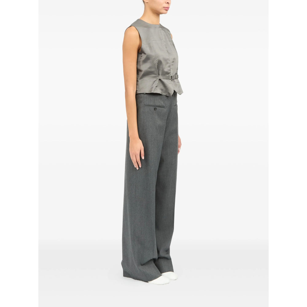 Mm6 Maison Margiela Waistcoats - Grigio | ac9098940a64ec7c69afedd22c70d3a703120fed