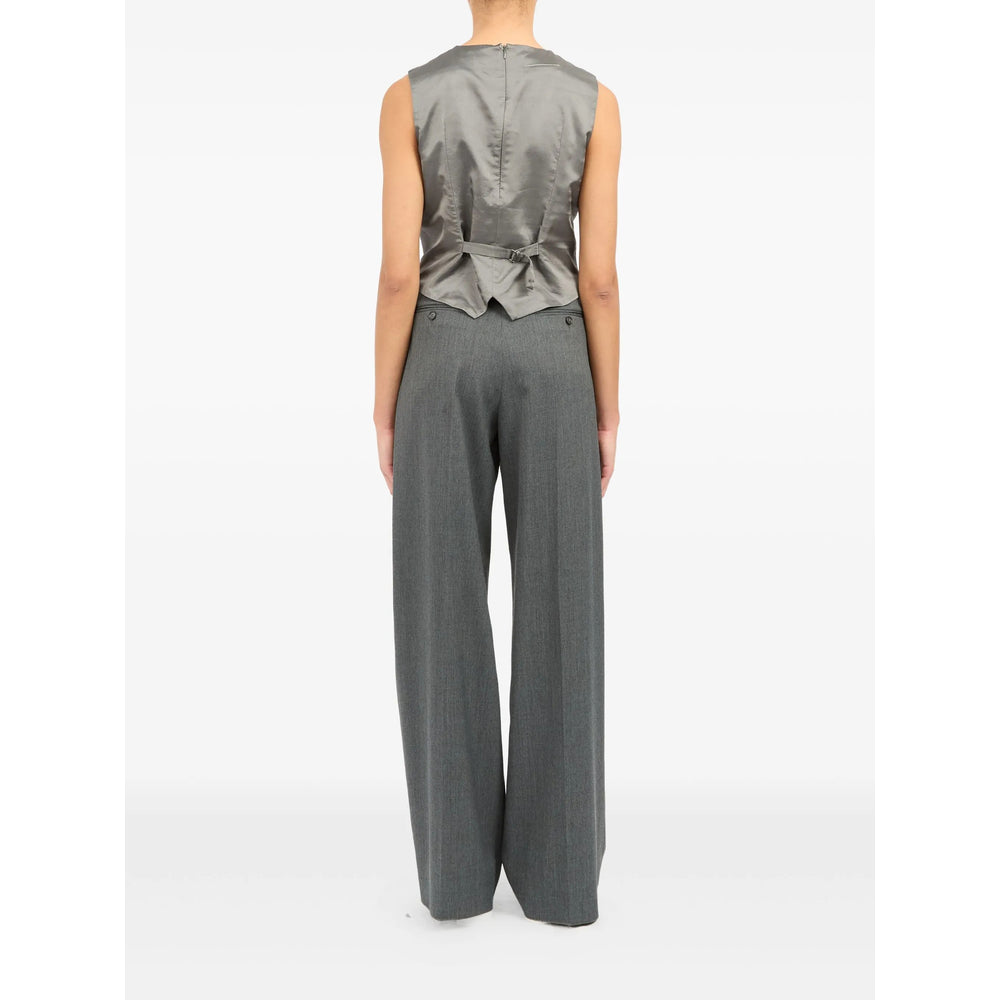 Mm6 Maison Margiela Waistcoats - Grigio | 2bdf972c203c03df4c02509bfced48546d5e32ac