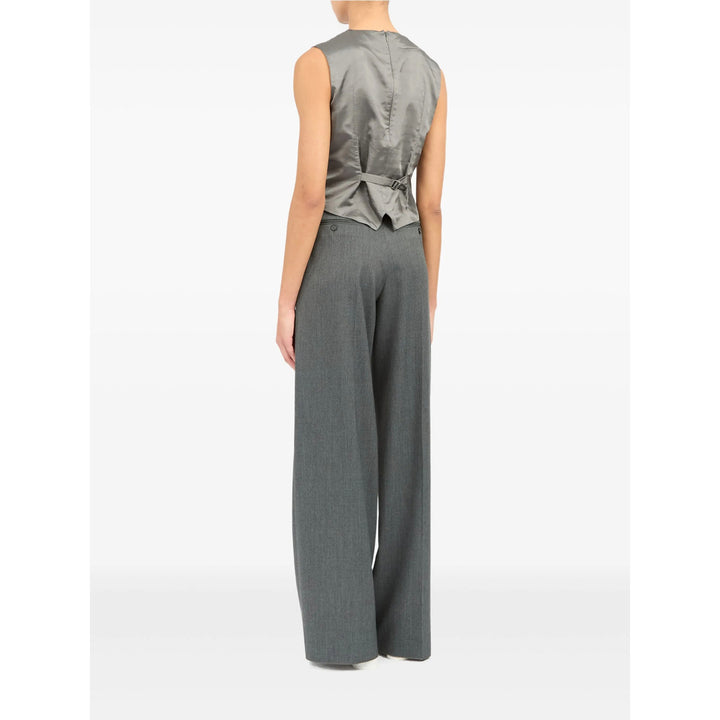Mm6 Maison Margiela Waistcoats - Grigio | 55b682ffcdeb21be727946848bcebef91d8975df