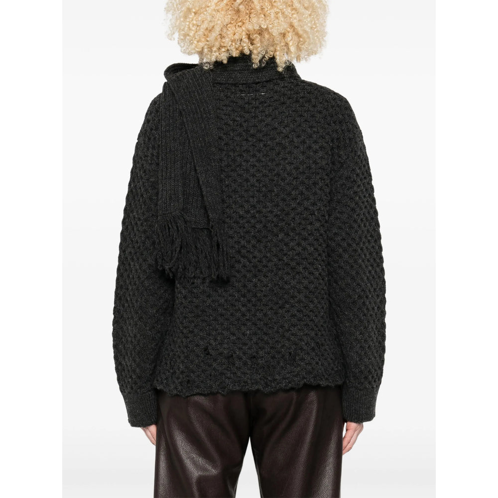 Mm6 Maison Margiela Maglioni - Grigio | 12e724d0c1b5254b1171dac9a5ef27b206fef434