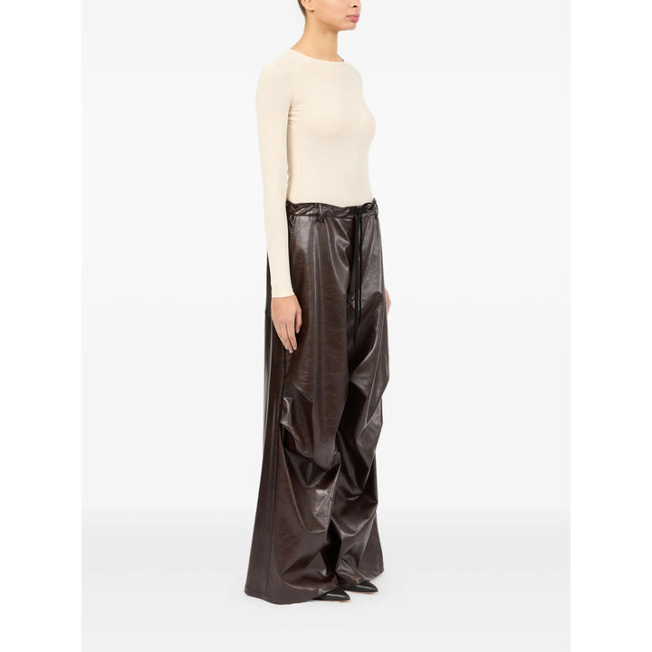 Mm6 Maison Margiela Pantaloni - Marrone | 89618e1c3ae0e869eb9940bf477049990fb0c33e