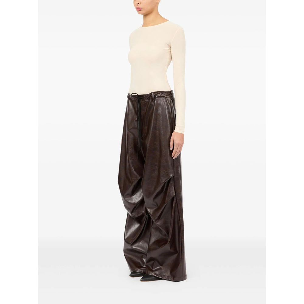 Mm6 Maison Margiela Pantaloni - Marrone | 757e39d2799ede7cd35cb17c7bd3a9bfe6e91b04