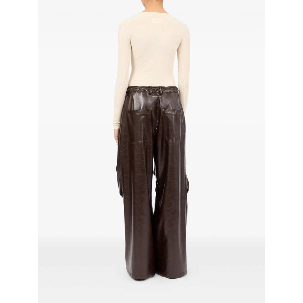 Mm6 Maison Margiela Pantaloni - Marrone | d63142d37b285f59cd8c1d529a0a8d45d1a7bfda