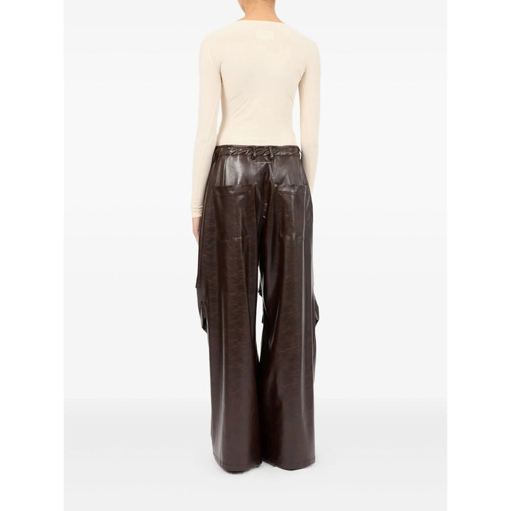 Mm6 Maison Margiela Pantaloni - Marrone | d63142d37b285f59cd8c1d529a0a8d45d1a7bfda