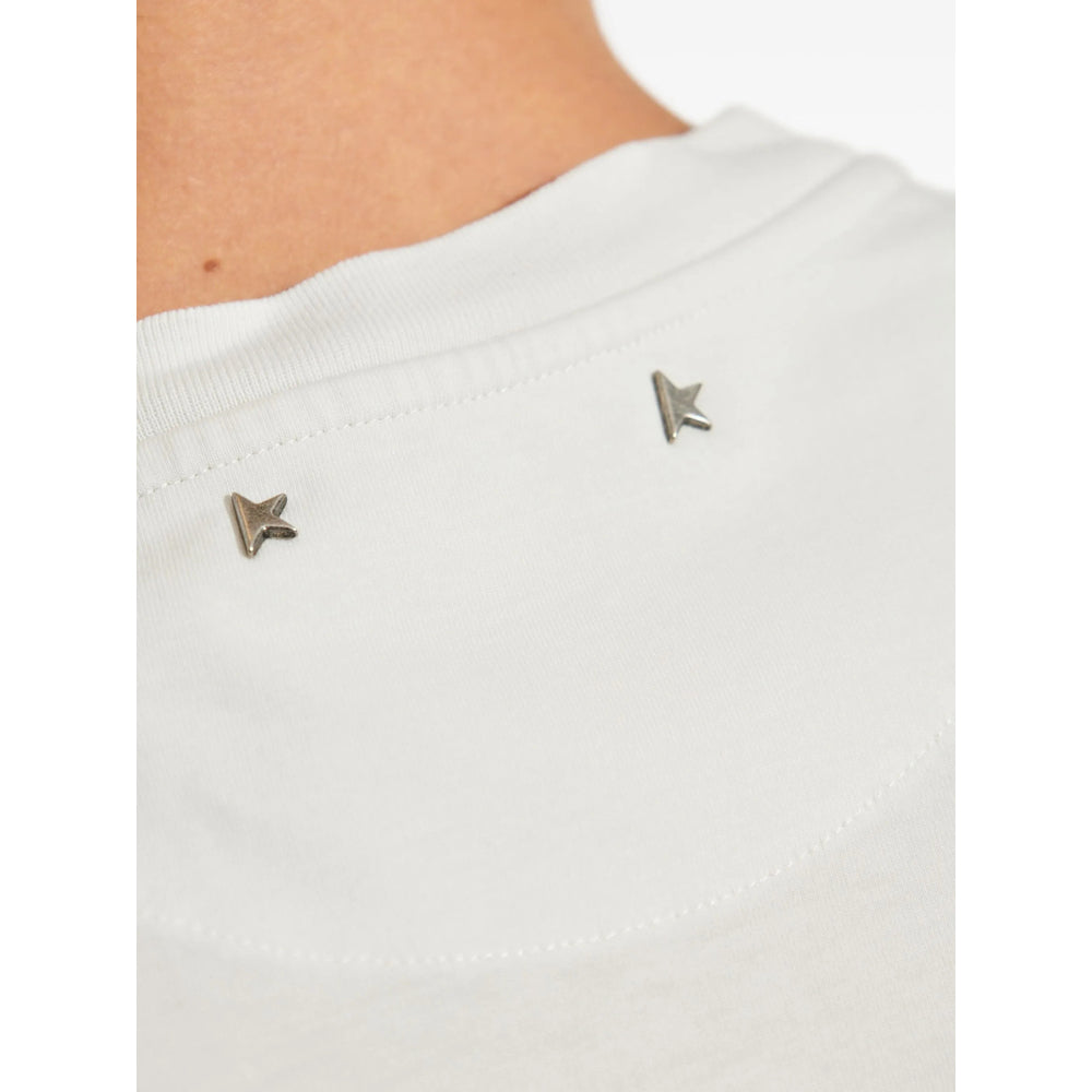 Golden Goose T Shirt - Bianco, Verde | d415bb58e7aa63df2173ea86cdf0bac4e85e26fc