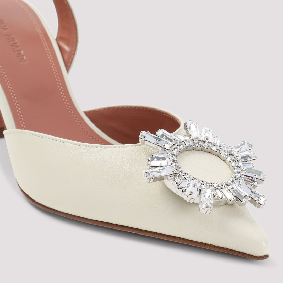 Amina Muaddi Decollete - Nude & Neutrals | 1e551b471ea04b9098761f66e309697b5d9a1121