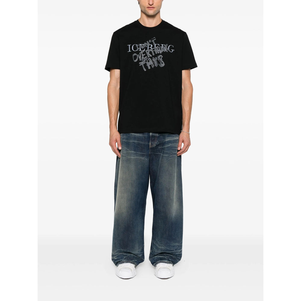 Iceberg T Shirt - Nero | f30a9039293e89ae6d068b8af33a0ca8026a994f