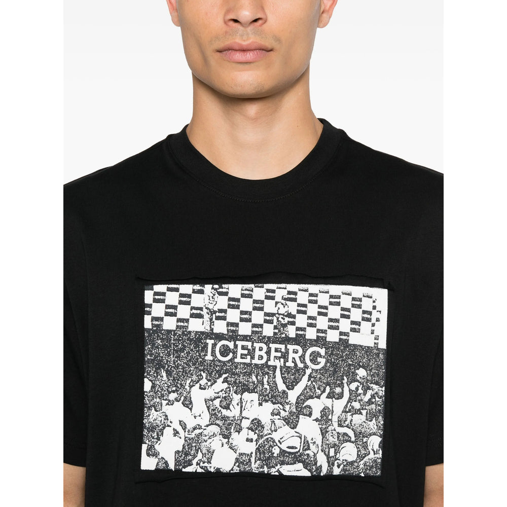 Iceberg T Shirt - Nero | d9e783a68b939e8da9f0b4007767be2b3e45cef8