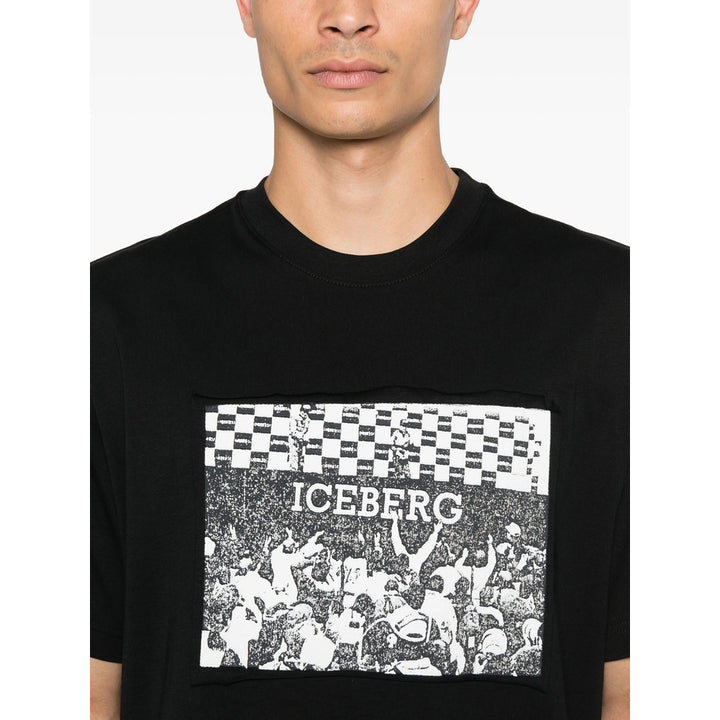 Iceberg T Shirt - Nero | d9e783a68b939e8da9f0b4007767be2b3e45cef8